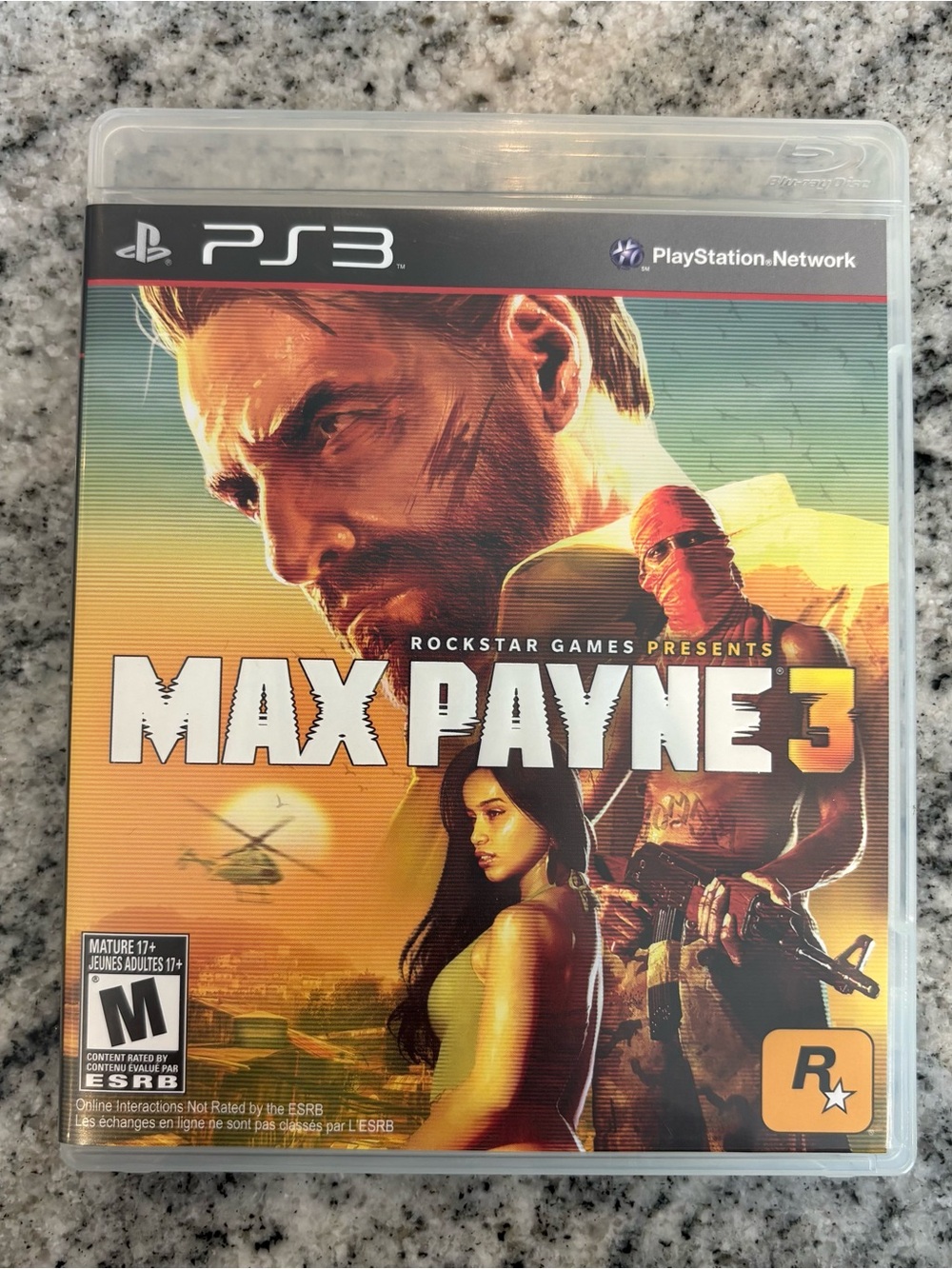 Max Payne 3 (Sony PlayStation 3, 2012) PS3 - No Manual - Tested and Works!